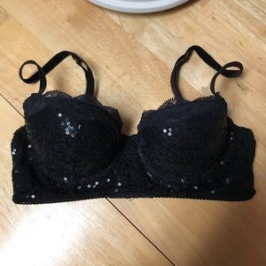 Aerie Sequin Balconette Bra